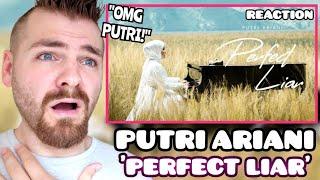 First Time Reacting to Putri Ariani "Perfect Liar" | Official Music Video | REACTION