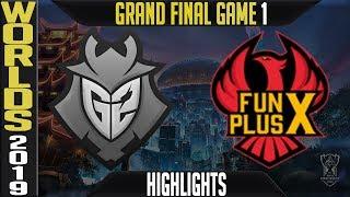 G2 vs FPX Highlights Game 1 | Worlds 2019 Grand-Final | G2 Esports vs FunPlus Phoenix G1
