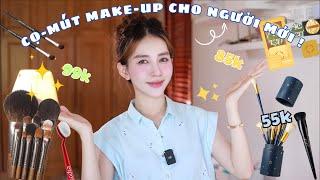 BỘ CỌ VÀ BÔNG MÚT MAKEUP BẠN THẬT SỰ CẦN LÀ ĐÂY ! Mai Trinh Hồ