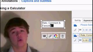 How To Use YouTube's Annotations Feature