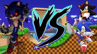 Sonic and Shadow Vs Sonic.EXE