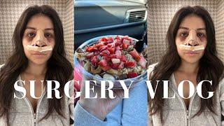 RHINOPLASTY VLOG #3: SURGERY DAY + Rhinoplasty + Charlotte, NC + Day 1 post-op | Marissa Quiroga