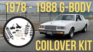 1978-1988 GM G-Body Front & Rear Coilover Kit