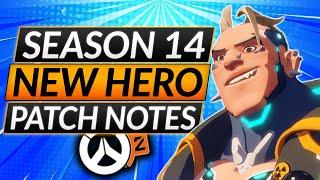 NEW HERO HAZARD! - SEASON 14 Full Patch Notes - Full Overview - Overwatch 2 Guide