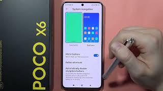 POCO X6: Enable Gestures Navigation #howtodevices