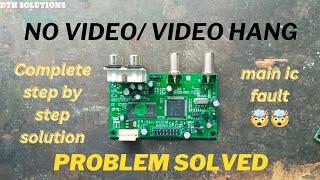 Dth card repairng | No video and video hang problem solved  | Dth solutions