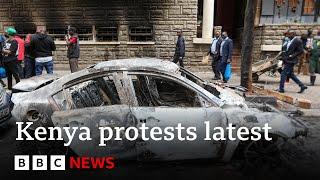 Kenya's President Ruto withdraws finance bill after at least 22 killed in protests | BBC News