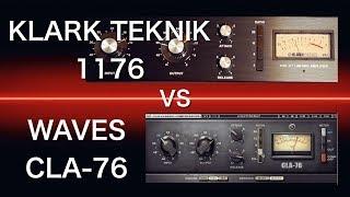 Klark Teknik 1176 vs Waves CLA-76 | Hardware vs Plugin