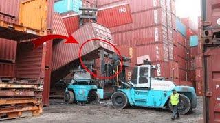 World's Top FORKLIFT Crash Compilation - Dangerous Forklift Crashes - Idiots Forklift