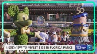 Disney set to invest $17 billion in Florida parks