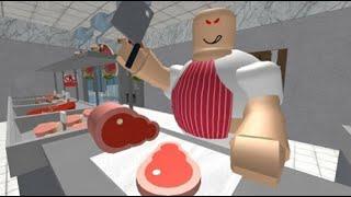 Escape The Butcher Shop Obby! (NEW READ DESC) - Roblox Obby Gameplay Walkthrough No Death