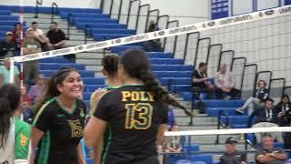 Long Beach Poly Volleyball CIF Championship vs Bishop Diego