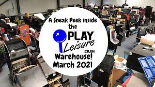 Another Walkthrough the Play Leisure Warehouse - Arcade Machines, Pinball, Amusements GALORE!