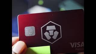Crypto.com Ruby Red Metal Visa Unboxing and Activation!!