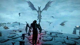 Max Level Vampire Lord vs Legendary Dragon - Skyrim (PS5)