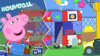 Les histoires de Peppa Pig Réparer le disco-bus Épisodes de Peppa Pig