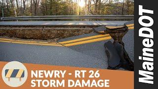 Route 26, Newry - Storm Damage Assessment Aerials | MaineDOT