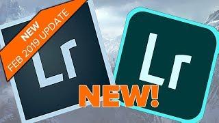 NEW LIGHTROOM Features, Feb 2019. Lightroom Classic and CC
