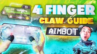 BEST 4 Finger Claw HUD! Settings Guide! Apex Legends Mobile