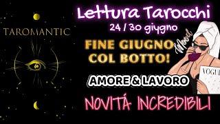 NOVITÁ INCREDIBILI  Fine di giugno col BOTTO! #letturatarocchi #taromantic