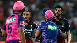 Riyan Parag Harshal Patel Fight today | RR vs RCB | IPL 2022