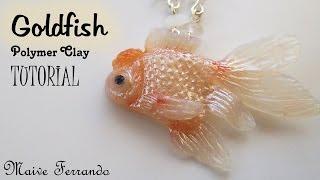 Polymer Clay Red Cap Oranda Goldfish Tutorial | Maive Ferrando