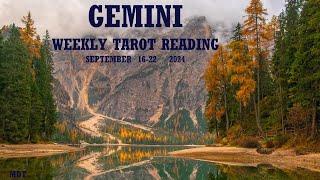 Gemini Weekly Reading ~ Sept. 16-22, 2024 ~ PUT IN THE WORK GEMINI... YOU GET THE RESULTS WANTED!