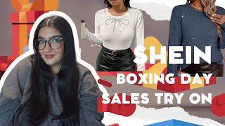 SHEIN BOXING DAY SALES PLUS SIZE TRY ON FT MY GLASSES FROM ZINFF