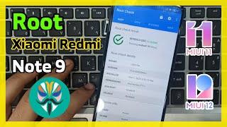 How to Root Xiaomi Redmi Note 9  Android Q 10 MIUI11 / MIUI12 