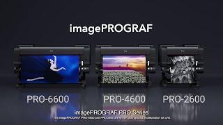 Introducing the imagePROGRAF PRO Series Large Format Printer