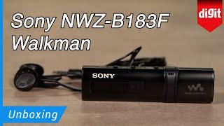 Sony NWZ-B183F Walkman Unboxing