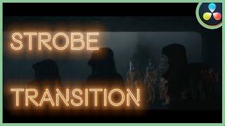 How To Make The Strobe Transition | DaVinci Resolve 17 |