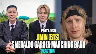 Jimin Smeraldo Garden Marching Band feat Loco | reaction | реакция | Проф. звукорежиссер смотрит