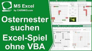 Osternester suchen in MS Excel - Umsetzung eines Spiels ohne VBA - carinko.com