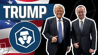 Crypto.com CEO Meets Trump | CRO Price Explodes!