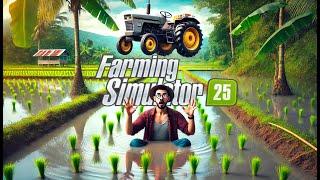 САДИМ РИС И СМОТРИМ НА НОВЫЕ БАГИ В Farming Simulator 25