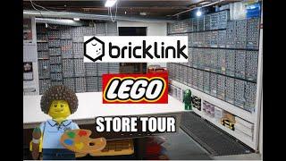 BRICKLINK LEGO STORE TOUR 2020 Pop's Block Shop HUGE LEGO ROOM