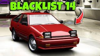 BLACKLIST 14 TOYOTA COROLLA MODİFİYESİ | NFS UNDERGROUND 2