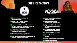 Elige con cual capacitación deseas empezar Seminarios Online o Método Fukuda.