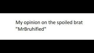 My opinion on MrBruhified