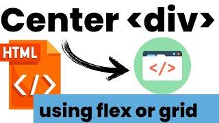 How to Center a Div using only Html and Css