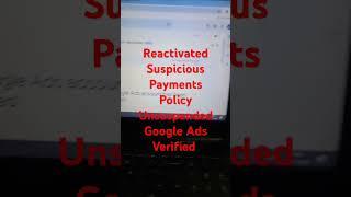 Whatsup :- 8510882664 Reactivated Suspicious Payments Policy Unsuspended Google Ads Verified