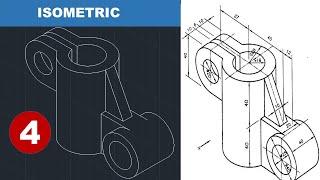 ISOMETRIC IN AUTOCAD #4