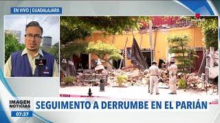 Así amanece El Parían de Tlaquepaque luego del derrumbe que se registró | Noticias con Francisco Zea