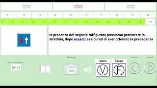 patente in arabo # quiz# إمتحان #segnale di precedenza