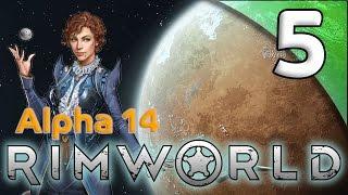 Rimworld Alpha 14 - 5. Primitive Greenhouse - Let's Play Rimworld Gameplay