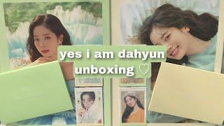 twice unboxing | yes i am dahyun photobook