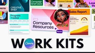 Canva Work Kits for Small Businesses, Creatives, Marketing, Sales, HR, College Students and Teachers