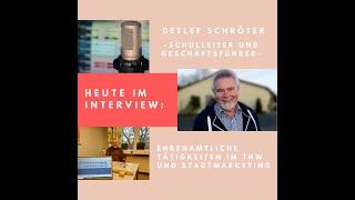 Detlef Schröter im Interview über ehrenamtliche Tätigkeiten im THW und Stadtmarketing Stadthagen