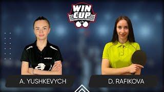 08:30 Anastasiia Yushkevich - Diana Rafikova West 1 WIN CUP 14.06.2024 | Table Tennis WINCUP